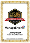 CDM Infosec Awards 2020 — Cutting Edge Insider Threat Prevention.